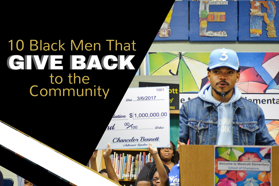10 Black Men That Give Back to the Community