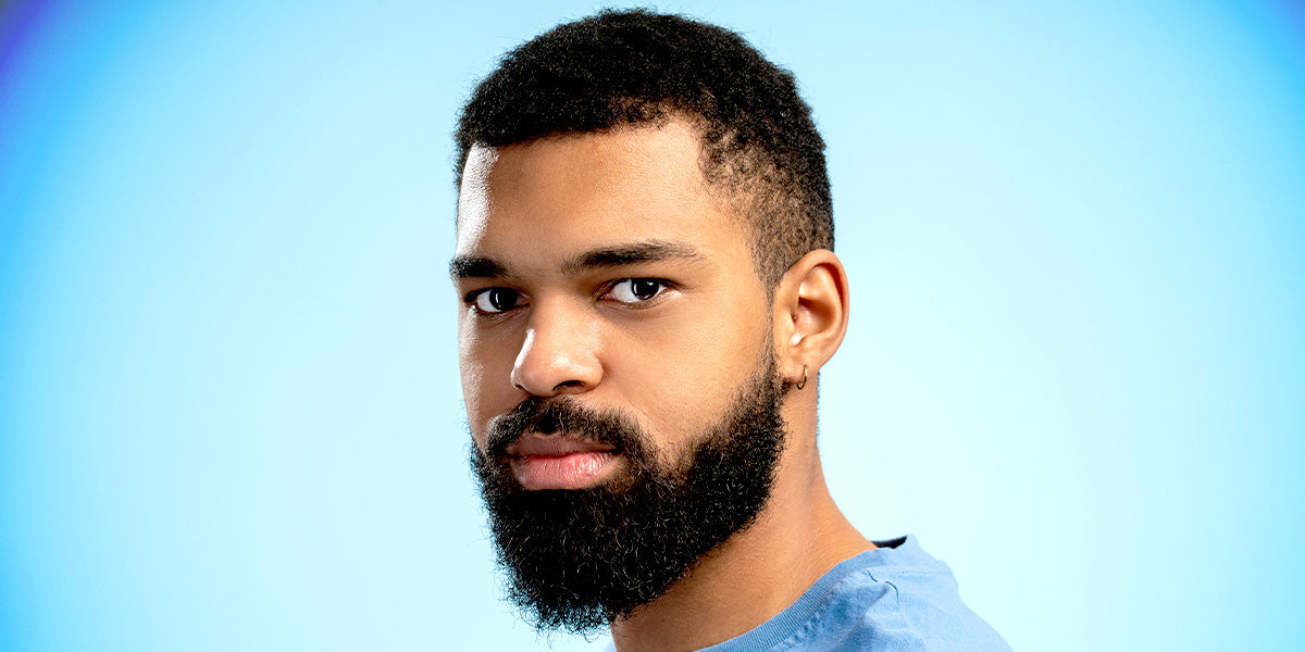 A man with healthy full beard