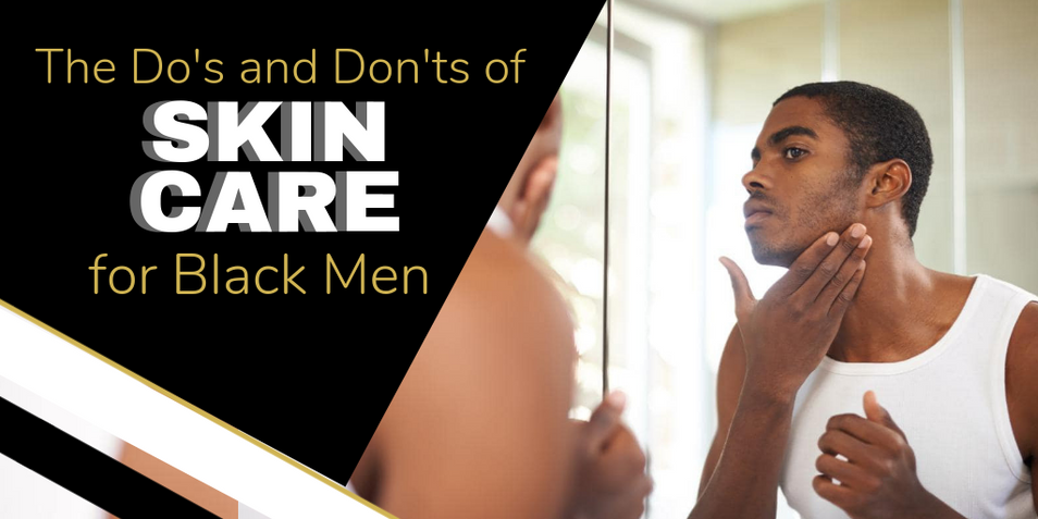 skincare for black men